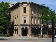 102-104 KING ST, a Italianate bank/financial institution, built in Madison, Wisconsin in 1887.