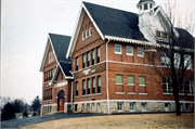 413 6TH AVENUE, a Queen Anne elementary, middle, jr.high, or high, built in New Glarus, Wisconsin in 1896.