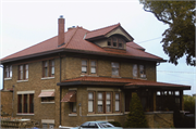 600 Madison St, a American Foursquare house, built in Beaver Dam, Wisconsin in 1913.