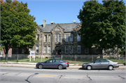 2414 W VLIET ST (aka 1445 N 24TH ST), a Romanesque Revival monastery, convent, religious retreat, built in Milwaukee, Wisconsin in 1885.