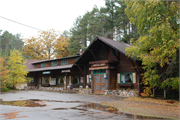 5500 USH 51, a Rustic Style dance hall, built in Manitowish Waters, Wisconsin in 1928.