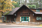 5500 USH 51, a Rustic Style dance hall, built in Manitowish Waters, Wisconsin in 1928.