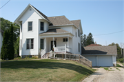 552 N MADISON ST, a Queen Anne house, built in Lancaster, Wisconsin in 1890.