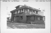 1202 MADISON ST (AKA 503 WEST AVE S), a Prairie School house, built in La Crosse, Wisconsin in 1914.