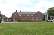 2001 W WISCONSIN AVE, a Colonial Revival/Georgian Revival funeral home, built in Milwaukee, Wisconsin in 1942.