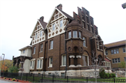 3424 W WISCONSIN AVE, a German Renaissance Revival house, built in Milwaukee, Wisconsin in 1905.