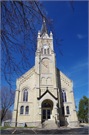 924 MAIN ST, a Late Gothic Revival house of worship, built in St. Cloud, Wisconsin in 1905.
