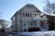 5706, 5708  N BAY RIDGE AVE, a Front Gabled duplex/two-flat, built in Whitefish Bay, Wisconsin in 1927.