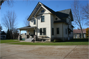 W6582 STH 144, a Queen Anne house, built in Sherman, Wisconsin in 1903.