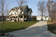 W6582 STH 144, a Queen Anne house, built in Sherman, Wisconsin in 1903.