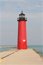 KENOSHA HARBOR, a Astylistic Utilitarian Building lifesaving station facility/lighthouse, built in Kenosha, Wisconsin in 1906.