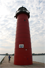 KENOSHA HARBOR, a Astylistic Utilitarian Building lifesaving station facility/lighthouse, built in Kenosha, Wisconsin in 1906.