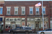 1523-1525 COMMERCIAL, a Commercial Vernacular retail building, built in Bangor, Wisconsin in 1898.