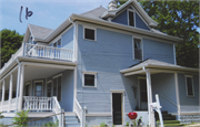 131 S PRAIRIE ST, a Queen Anne house, built in Stoughton, Wisconsin in 1906.