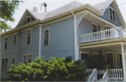 131 S PRAIRIE ST, a Queen Anne house, built in Stoughton, Wisconsin in 1906.