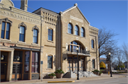 100 HIGH AVE, a Romanesque Revival theater/opera house/concert hall, built in Oshkosh, Wisconsin in 1883.