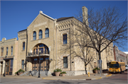 100 HIGH AVE, a Romanesque Revival theater/opera house/concert hall, built in Oshkosh, Wisconsin in 1883.