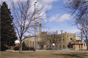 2100 NORTHWESTERN AVE, a Early Gothic Revival industrial building, built in Racine, Wisconsin in 1904.