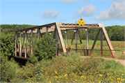 OWEN AVE / ROCK CREEK RD OVER ROCK CREEK, a NA (unknown or not a building) overhead truss bridge, built in Beaver, Wisconsin in 1940.