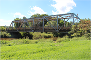 OWEN AVE / ROCK CREEK RD OVER ROCK CREEK, a NA (unknown or not a building) overhead truss bridge, built in Beaver, Wisconsin in 1940.