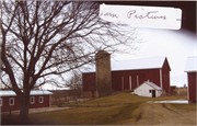 642 Fritz Road, a Astylistic Utilitarian Building barn, built in Montrose, Wisconsin in 1880.