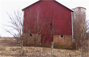 642 Fritz Road, a Astylistic Utilitarian Building barn, built in Montrose, Wisconsin in 1880.