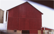 642 Fritz Road, a Astylistic Utilitarian Building barn, built in Montrose, Wisconsin in 1880.