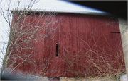 642 Fritz Road, a Astylistic Utilitarian Building barn, built in Montrose, Wisconsin in 1880.