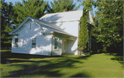 4708 STETTIN DR, a Greek Revival house, built in Stettin, Wisconsin in 1849.