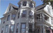 133 N WISCONSIN ST, a Queen Anne house, built in Berlin, Wisconsin in 1910.