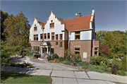 166 N PROSPECT AVE, a Dutch Colonial Revival house, built in Madison, Wisconsin in 1905.
