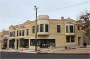 7600-7604 HARWOOD AVE, a Queen Anne retail building, built in Wauwatosa, Wisconsin in 1892.