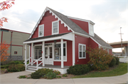 7720 W HARWOOD AVE, a Front Gabled post office, built in Wauwatosa, Wisconsin in 1854.