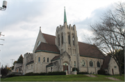 7809 HARWOOD AVE, a Late Gothic Revival house of worship, built in Wauwatosa, Wisconsin in 1929.