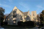 1916 WAUWATOSA AVE, a Late Gothic Revival church, built in Wauwatosa, Wisconsin in 1953.