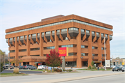 2675 N MAYFAIR RD, a Brutalism large office building, built in Wauwatosa, Wisconsin in 1979.