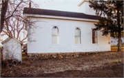 240 W 2ND ST, a Front Gabled house of worship, built in Marquette, Wisconsin in 1860.