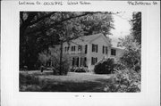 99 E JEFFERSON ST, a Greek Revival house, built in West Salem, Wisconsin in 1859.