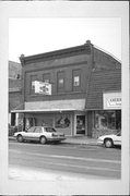 126 S LEONARD ST, a Commercial Vernacular small retail building, built in West Salem, Wisconsin in 1911.