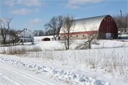 W756 LIEBERMAN RD, a Astylistic Utilitarian Building corn crib, built in Mondovi, Wisconsin in 1900.