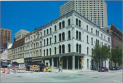 602-606 N BROADWAY (aka 600 N BROADWAY), a Italianate large retail building, built in Milwaukee, Wisconsin in 1868.