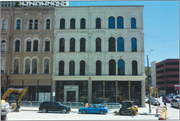 602-606 N BROADWAY (aka 600 N BROADWAY), a Italianate large retail building, built in Milwaukee, Wisconsin in 1868.