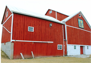9716 COUNTY HIGHWAY X, a Astylistic Utilitarian Building barn, built in Centerville, Wisconsin in 1890.