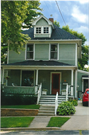 230 BAYLEY AVE, a American Foursquare house, built in Platteville, Wisconsin in 1908.