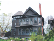 1228 SHERMAN AVE, a Queen Anne house, built in Madison, Wisconsin in 1895.