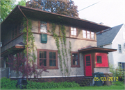 2202 FOX AVE, a Prairie School house, built in Madison, Wisconsin in 1914.