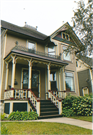 109 MCCALL ST, a Queen Anne house, built in Waukesha, Wisconsin in 1892.