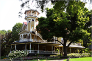 580 S LAKE SHORE DR, a Queen Anne house, built in Linn, Wisconsin in 1888.