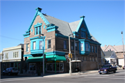 600 W HISTORIC MITCHELL ST (AKA 600-602 W HISTORIC MITCHELL ST), a German Renaissance Revival retail building, built in Milwaukee, Wisconsin in 1898.