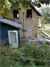 110 SPRING ST, a Early Gothic Revival house, built in Darlington, Wisconsin in 1855.